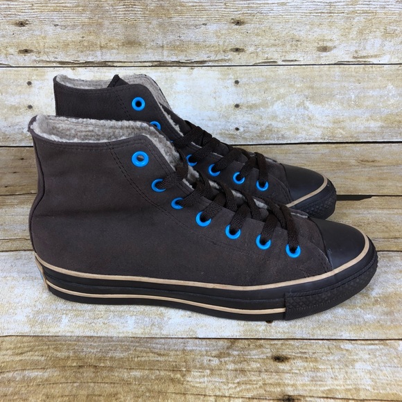 fleece converse shoes